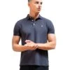 Anchor Polo Shirt - Charcoal -Blakely Clothing Store 3709NAVY04D