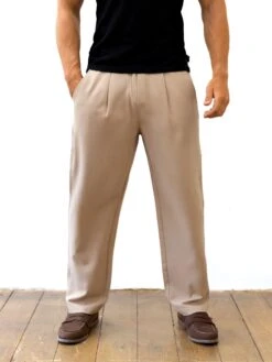 Preston Trousers - Tan -Blakely Clothing Store 3712TAN01D