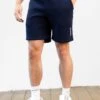Italic Linear Relaxed Jogger Shorts - Navy -Blakely Clothing Store 378INAVYVERTICAL05LEADD