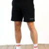 Italic Relaxed Jogger Shorts - Black 9 Italic Relaxed Jogger Shorts - Black -Blakely Clothing Store 379IBLACKHORIZONTAL04LEADD