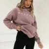 Composure Oversized Hoodie - Dusty Pink -Blakely Clothing Store 411EdustypinkleadD