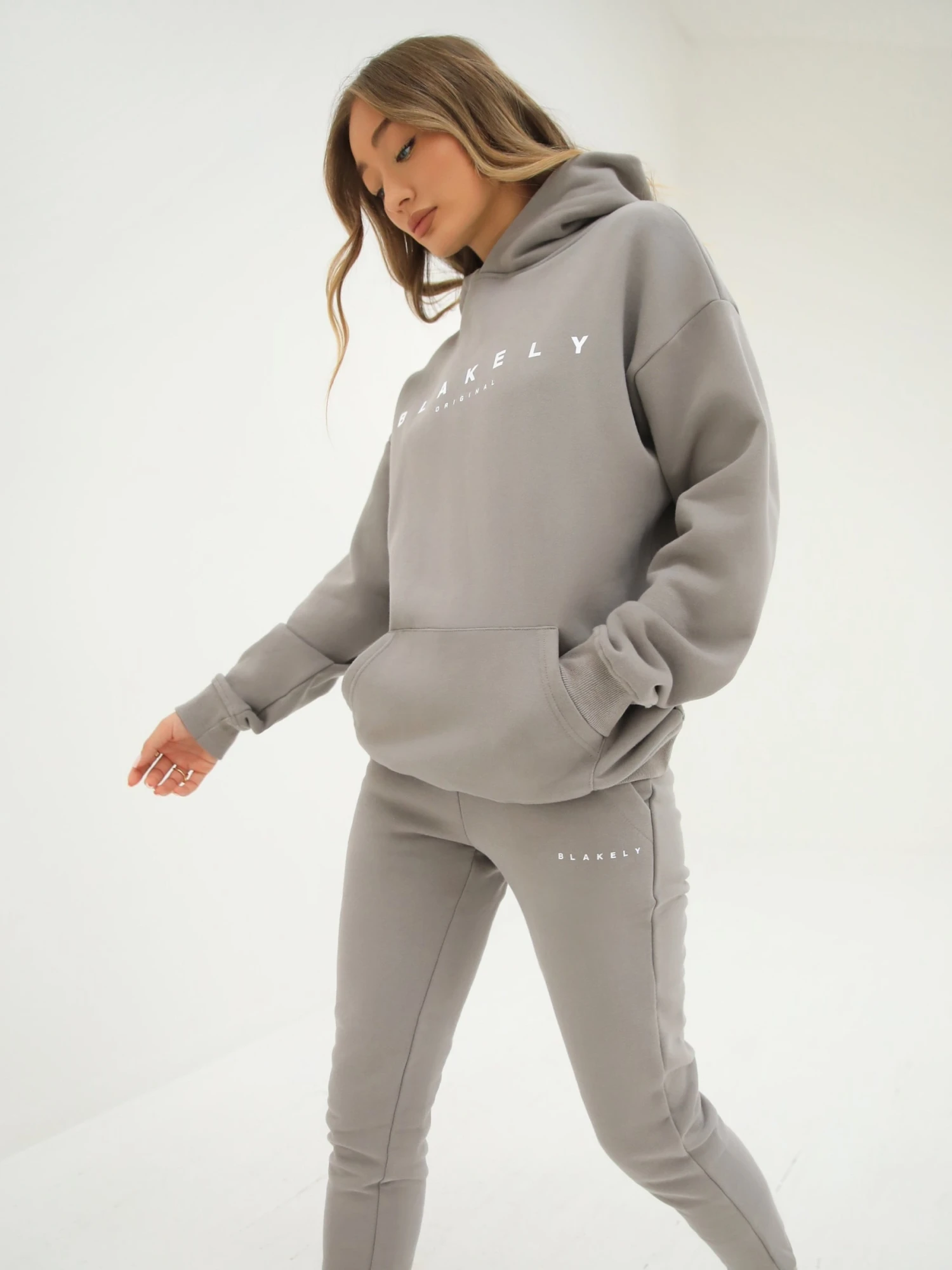 Composure Oversized Hoodie - Neutral Grey 5 Composure Oversized Hoodie - Neutral Grey - Image 5