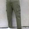 Relaxed Cargo Trousers - Khaki Green -Blakely Clothing Store 5 d8ec117c cbb2 44ce 9d43 1cb674a49731