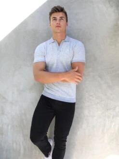 Huntington Polo - Grey 8 Huntington Polo - Grey -Blakely Clothing Store 6004Grey 03D 7517c488 d18b 48cb 89b3 b2dcb27944fa