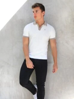 Irvine Polo - Cream -Blakely Clothing Store 6005Cream 01D 47b059c6 b8f0 44bd b206 0b8965c93eaa