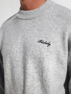 Relaxed Knitted Jumper - Marl Grey 9 Relaxed Knitted Jumper - Marl Grey -Blakely Clothing Store 6041Grey 05D 5c59a1fe 6564 4fd0 8171 bb45d0e99e91