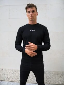 Universal Jumper - Black -Blakely Clothing Store 608 2BBlack03D