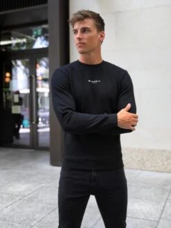Universal Jumper - Black -Blakely Clothing Store 608 2BBlack05D