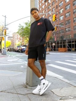 Tribeca 610 Unfitted T-Shirt - Black -Blakely Clothing Store 610BRANDBLACK03D b55583d6 101f 47f4 944a ec0a6b56f111