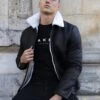 Dryden Aviator Jacket - Black