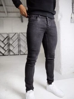 Blakely Vol. 7 Skinny Jeans - Charcoal -Blakely Clothing Store 701charcoal1D NewWebSize