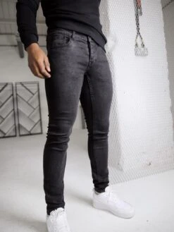 Blakely Vol. 7 Skinny Jeans - Charcoal -Blakely Clothing Store 701charcoal2D NewWebSize