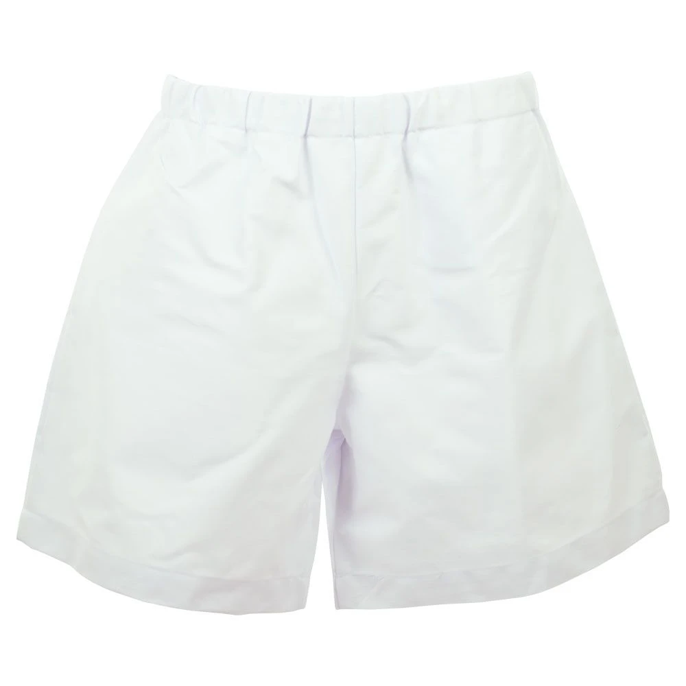 Premium White Heavyweight Cotton Baggies Shorts - Relaxed Fit 1 Premium White Heavyweight Cotton Baggies Shorts - Relaxed Fit