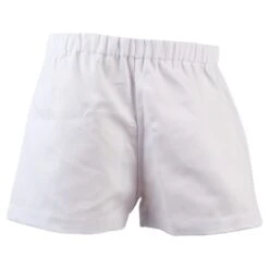 1960s Vintage Style White Heavy Drill Cotton Shorts