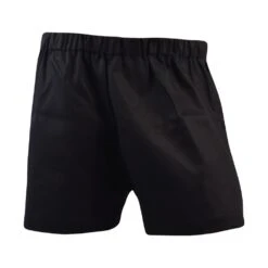 1960s Vintage Style Black Heavy Drill Cotton Shorts