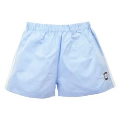 Brazil 1970 Retro Shorts - Light Blue Casual Wear