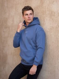 Evolved Lite Relaxed Hoodie - Blue -Blakely Clothing Store 8365Blue 10D