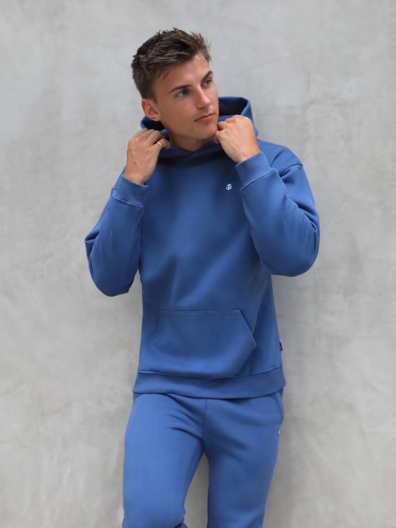 Anchor Relaxed Hoodie - Blue 6 Anchor Relaxed Hoodie - Blue - Image 6