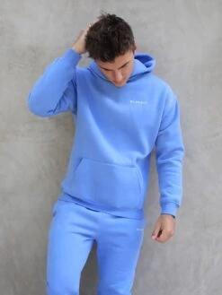 Series Relaxed Hoodie - Light Blue -Blakely Clothing Store 836AMLightBlue 03D