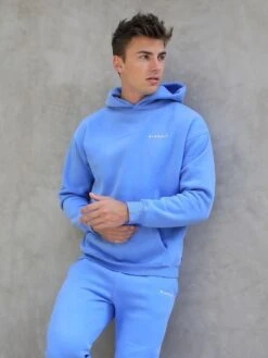 Series Relaxed Hoodie - Light Blue -Blakely Clothing Store 836AMLightBlue 05D