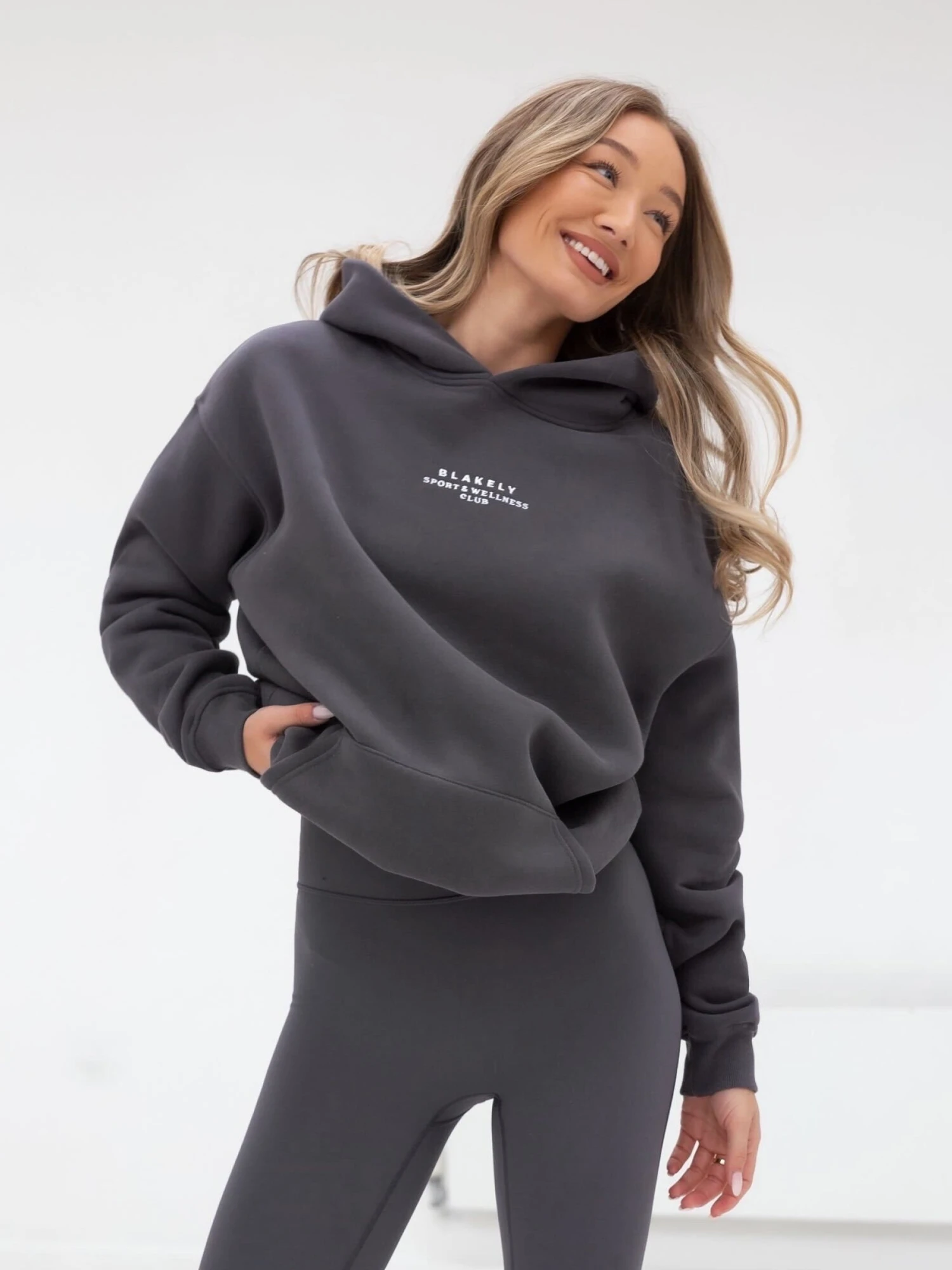 Ultimate Oversized Hoodie - Charcoal 2 Ultimate Oversized Hoodie - Charcoal - Image 2