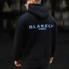 Members Relaxed Hoodie - Black & Blue -Blakely Clothing Store 836MBlackB 01D1 f168f794 f801 4252 8ec8 1789a9130e10
