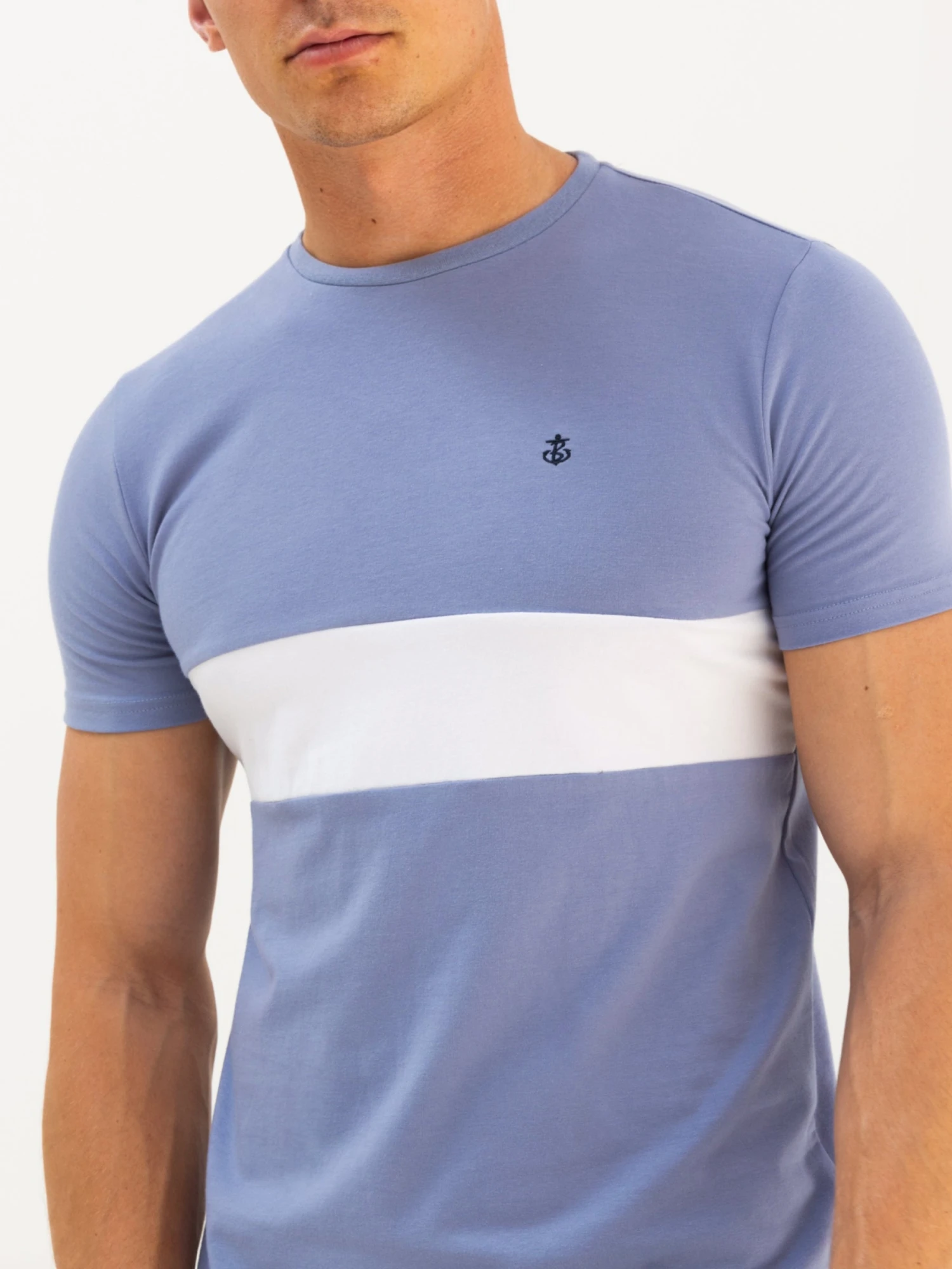 Rhode T-Shirt - Blue & White 5 Rhode T-Shirt - Blue & White - Image 5