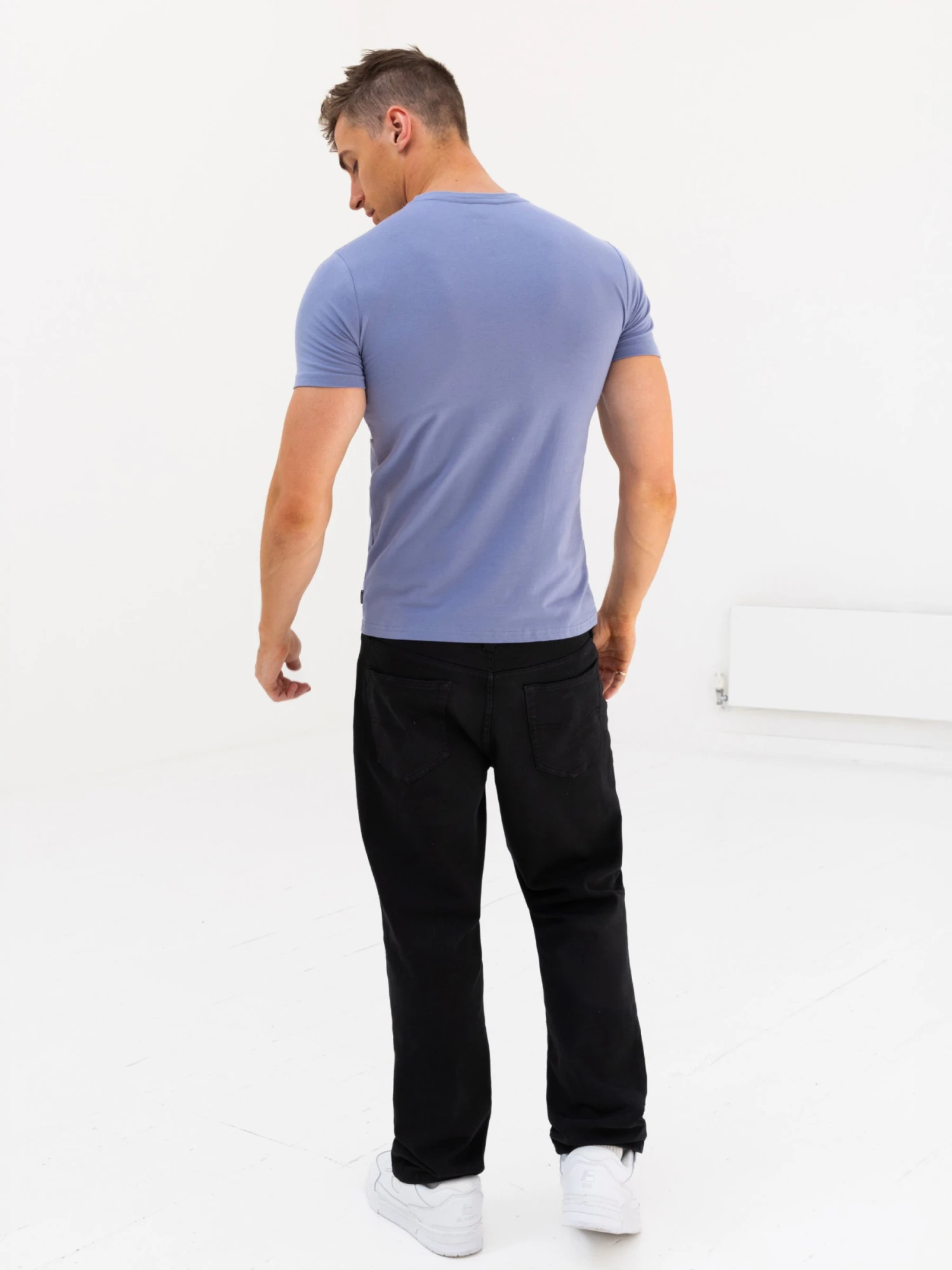 Rhode T-Shirt - Blue & White 4 Rhode T-Shirt - Blue & White - Image 4