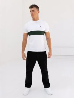 Iowa T-Shirt - White & Green -Blakely Clothing Store 846Green02D