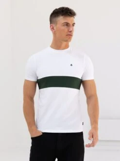 Iowa T-Shirt - White & Green