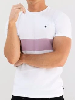 Iowa T-Shirt - White & Purple 10 Iowa T-Shirt - White & Purple -Blakely Clothing Store 846Purple02D