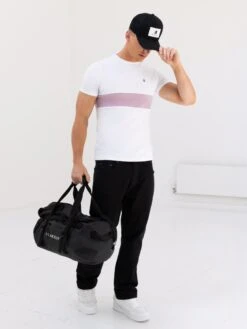 Iowa T-Shirt - White & Purple 11 Iowa T-Shirt - White & Purple -Blakely Clothing Store 846Purple03D