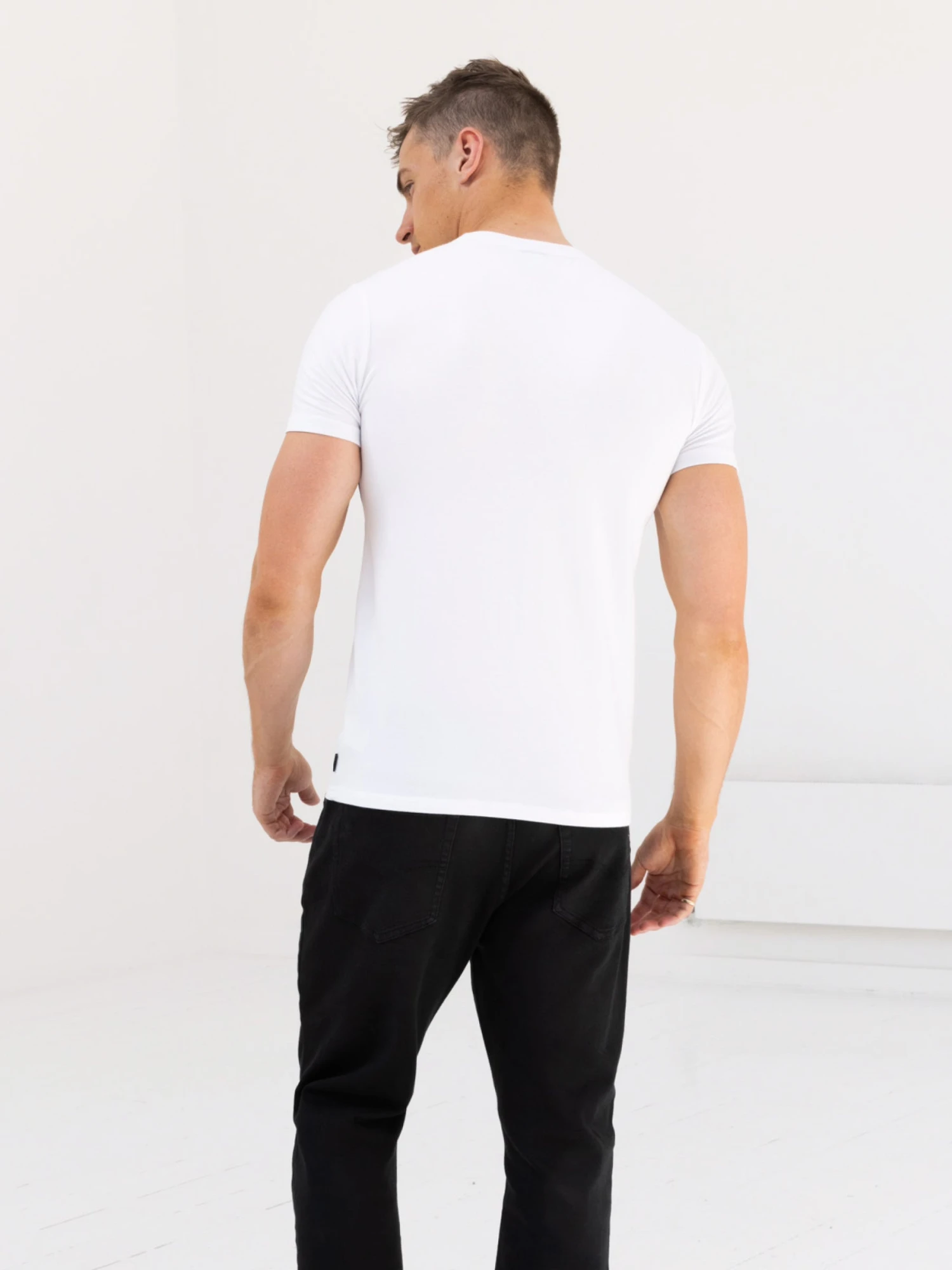 Iowa T-Shirt - White & Purple 4 Iowa T-Shirt - White & Purple - Image 4