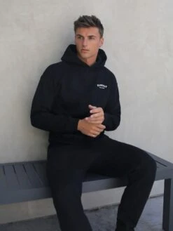 Heritage Relaxed Hoodie - Black 9 Heritage Relaxed Hoodie - Black -Blakely Clothing Store 867VMBlack 01D