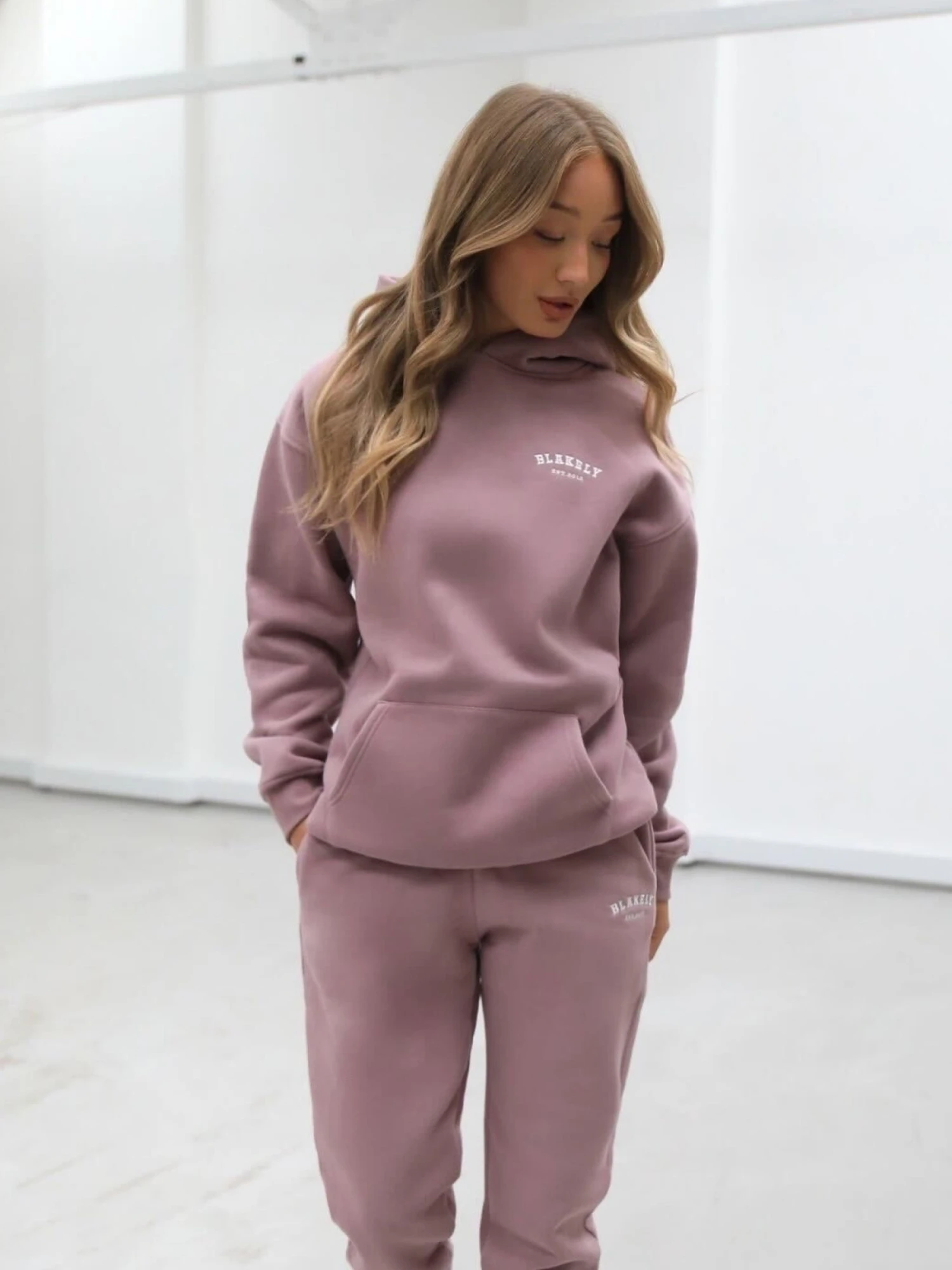 Heritage Oversized Hoodie - Dusty Pink 6 Heritage Oversized Hoodie - Dusty Pink - Image 6