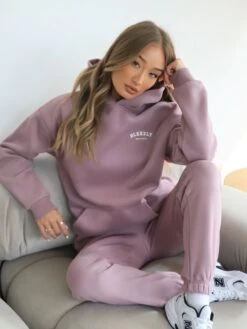 Heritage Oversized Hoodie - Dusty Pink 9 Heritage Oversized Hoodie - Dusty Pink -Blakely Clothing Store 867VWDustyPink 04D