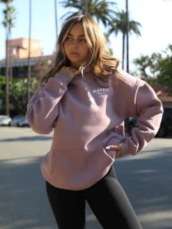Heritage Oversized Hoodie - Dusty Pink 8 Heritage Oversized Hoodie - Dusty Pink -Blakely Clothing Store 867VWDustyPink 08D