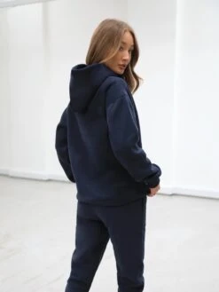 Heritage Oversized Hoodie - Dark Navy -Blakely Clothing Store 867VWNavy 07D