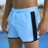 Poso Swim Shorts - Light Blue/Navy 13 Poso Swim Shorts - Light Blue/Navy -Blakely Clothing Store 954Poso1Dcopy