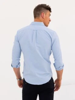 Dallas Long Sleeve Shirt - Blue -Blakely Clothing Store A250BLUE03D