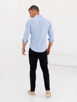 Dallas Long Sleeve Shirt - Blue -Blakely Clothing Store A250BLUE04D