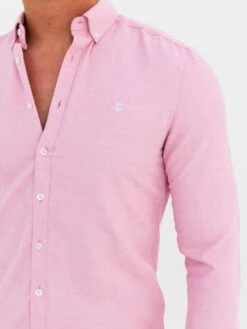 Dallas Long Sleeve Shirt - Pink 11 Dallas Long Sleeve Shirt - Pink -Blakely Clothing Store A250PINK01D