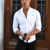 Westcliffe Shirt - White -Blakely Clothing Store A250WestcliffePortugal1D
