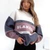 Alpine Oversized Jumper - Dusty Pink -Blakely Clothing Store ALPINEPINE