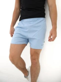 Apex Active Shorts - Light Blue -Blakely Clothing Store APEXGYMSHORTS LIGHTBLUED 2