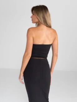 Alessia Bandeau Top - Black -Blakely Clothing Store B118 4BLACK 05D