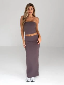 Alessia Bandeau Top - Mocha 8 Alessia Bandeau Top - Mocha -Blakely Clothing Store B118 4Brown 01D