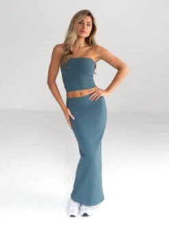 Alessia Bandeau Top - Dark Teal -Blakely Clothing Store B118 4DarkTeal 04D