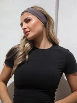 Soft Headband - Mocha 11 Soft Headband - Mocha -Blakely Clothing Store B11XBrown 05D