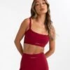 Ultimate Sports Bra - Cherry Red -Blakely Clothing Store B133Cherryred LEADD 35a6c313 e2c3 42c8 a911 b531086a2958